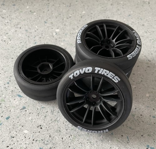 65mm rubber slicks 12mm - 4x,