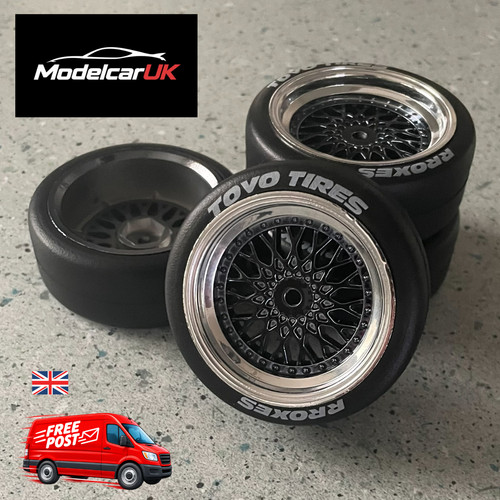 65mm rubber slicks 12mm - 4x,
