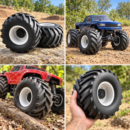 183mm monster truck tyres - monster,