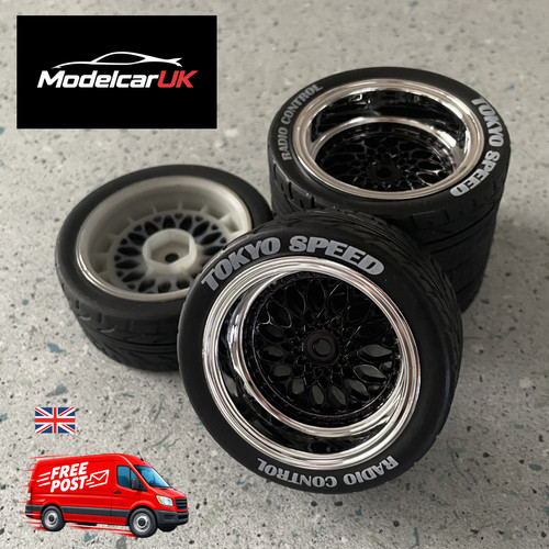 4xrc road 12mm hex wheels - hex, &