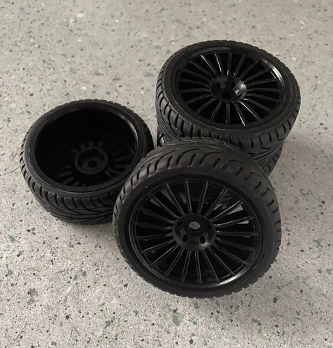 Road 12mm hex wheels - 4x, rc